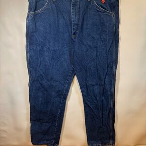Wrangler Men's FR Riggs Workwear Jeans Size 40x34 100% Cotton Work Heavy Duty